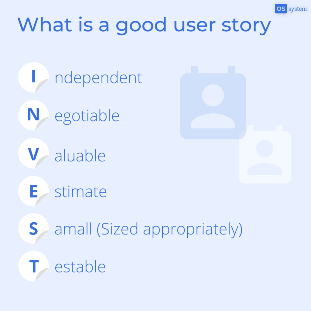 good user stories