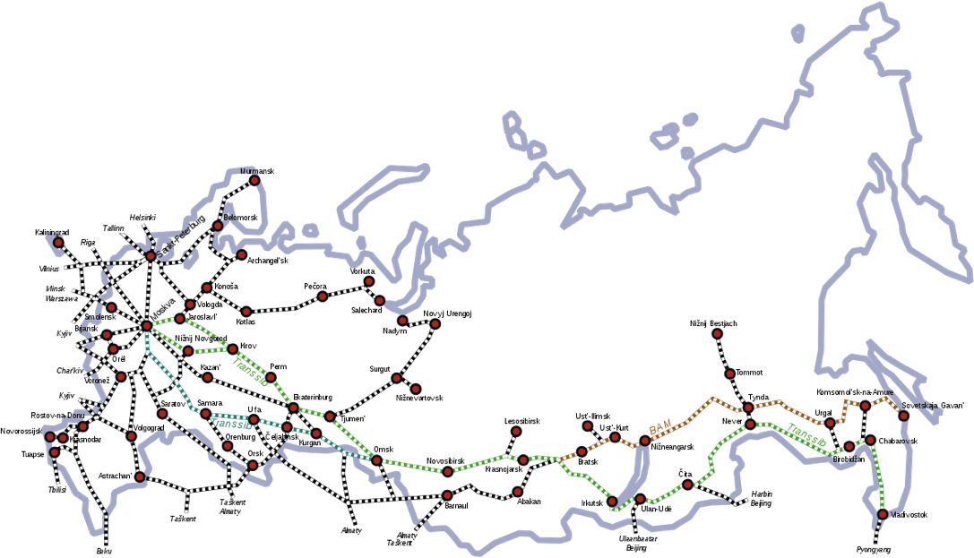 RZD-map